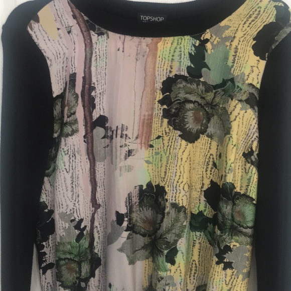 Topshop sweater with Floral Detail - Picture 1 of 5